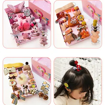

Baby Kids Girls Hair Clip Hairpins Set Cute Hair Clip For Kids Surprise 24Pcs