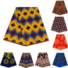 Высококачественная африканская парафинированная ткань голландский Африканский вощеная ткань Горячая Хлопок дизайн для женщин платье настоящий