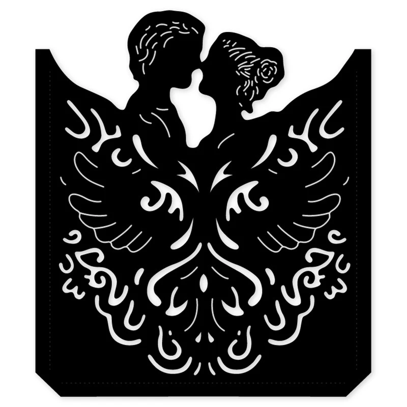  Couple Wedding invitation Embossing Frame Metal Cutting Dies DIY Scrapbooking Card Making Decorativ - 4000269603309