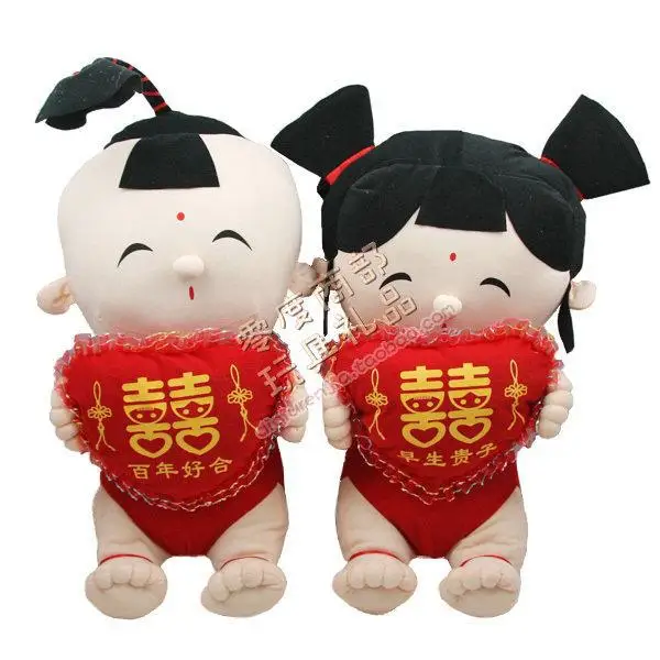 

Wedding Presses Doll Plush Toy Doll Wedding Doll Marriage Couple Bear Marriage Supplies
