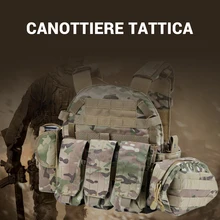 Военный армейский тактический жилет CS Commando амфибия жилет камуфляж CS уличное спортивное оборудование пластина Перевозчик жилет сумка 1 шт