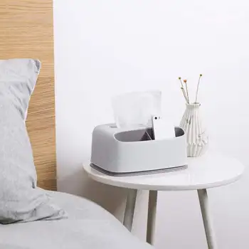 

1 pc Remote Control Holder Desktop Paper Towel Bin Sundries Trunk Tissue Bin Tissue Boxes Organization
