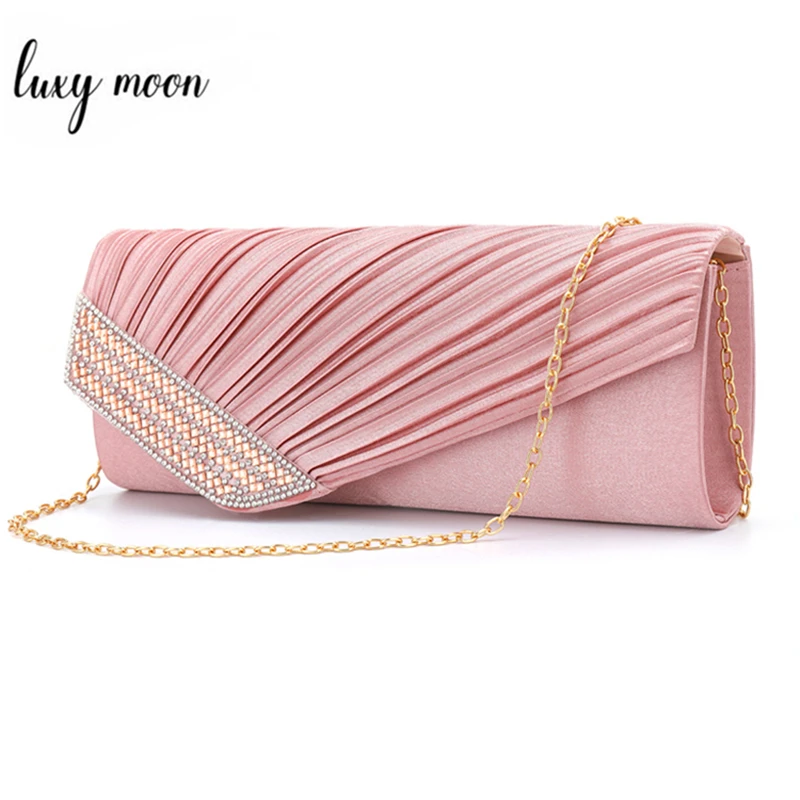 pink clutch bags for weddings