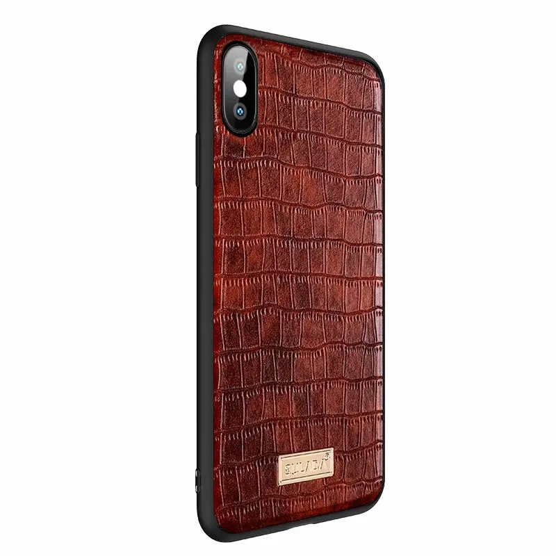 SULADA Роскошный тонкий крокодиловый узор кожа задняя крышка чехол для iPhone 11 pro Pro