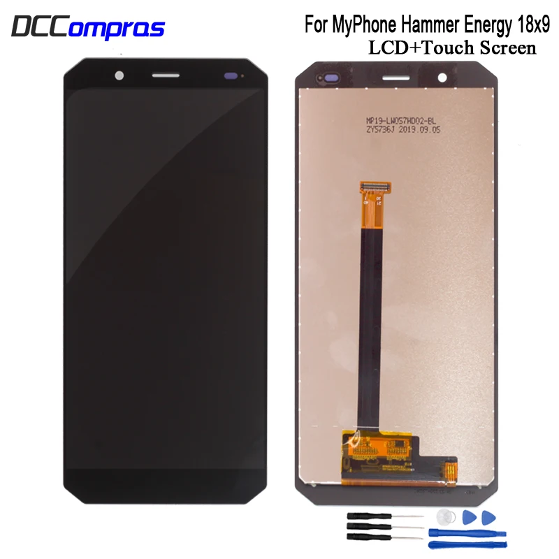 Оригинальный для MyPhone Hammer Energy 18x9 ЖК дисплей сенсорный экран в сборе дигитайзер