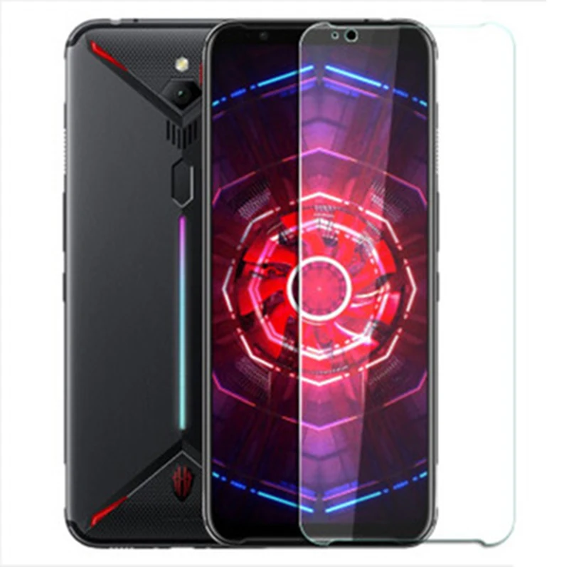 

For ZTE Nubia Red Magic 3 0.3mm Tempered Glass 9h Hard 2.5d Arc Edge Ultra Thin Anti Finger Print Screen With Clean Tools