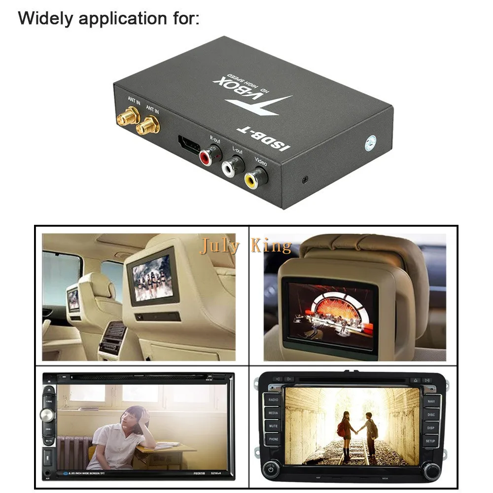 Isdb T Car Digital Hd Tv Receiver And Turner Set Top Tv Box Hd Iron Shell Dual Antenna For South America And Japan Etc Tv Receiver For Car Aliexpress