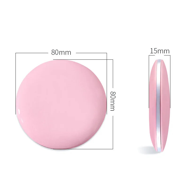 LED Touch Screen Makeup Mirror Vanity Mirror with Light Folding 160 Degree Rotating Cosmetic USB Charging