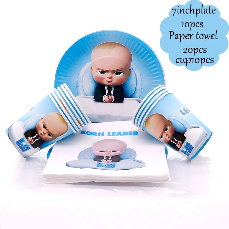 5/шт. Boss baby shower воздушный шар из алюминиевой фольги, украшение для дня рождения, детский босс из мультфильма