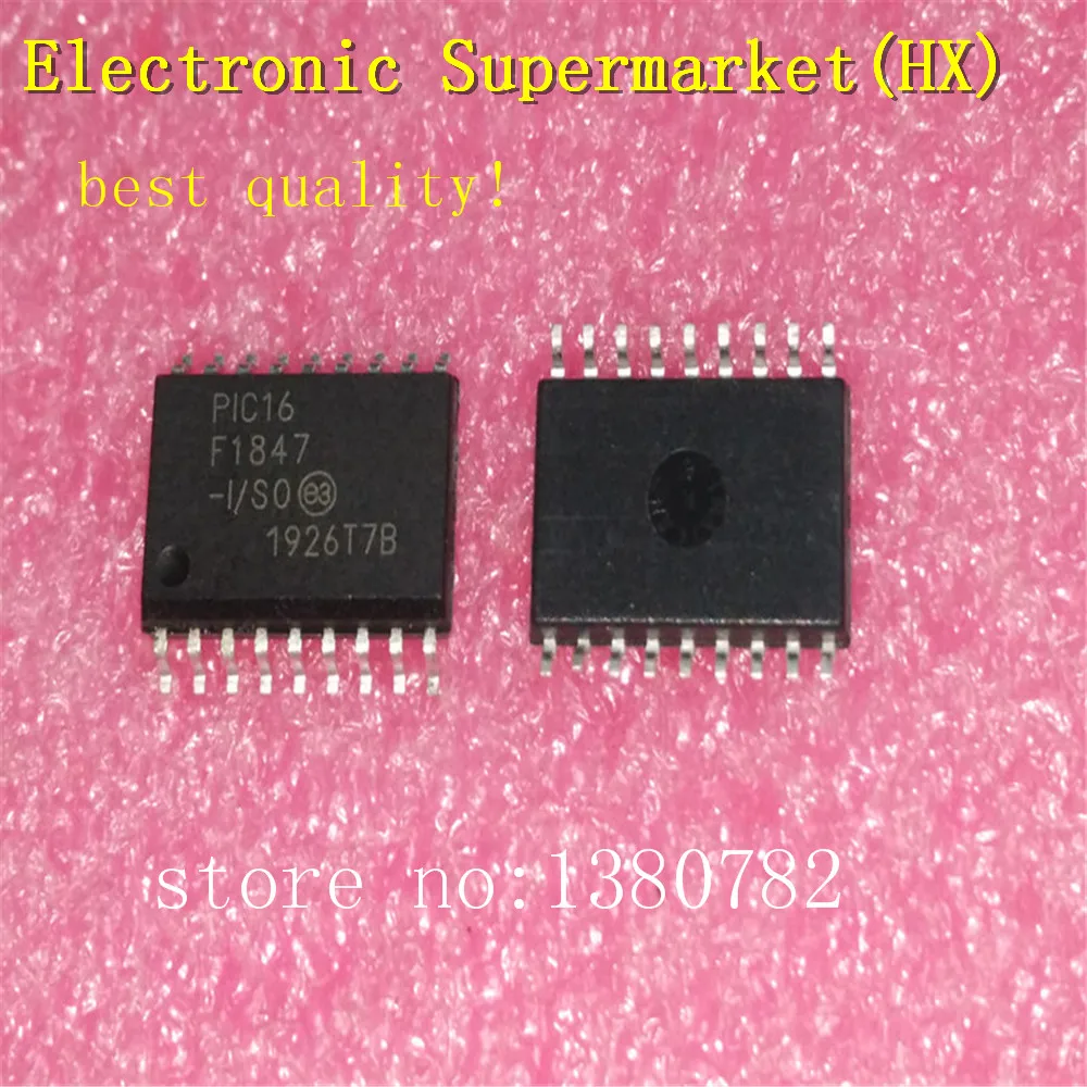 Бесплатная доставка 10 шт./лот PIC16F1847 E/SO PIC16F1847T PIC16F1847ESO 16F1847 SOP 18 IC в