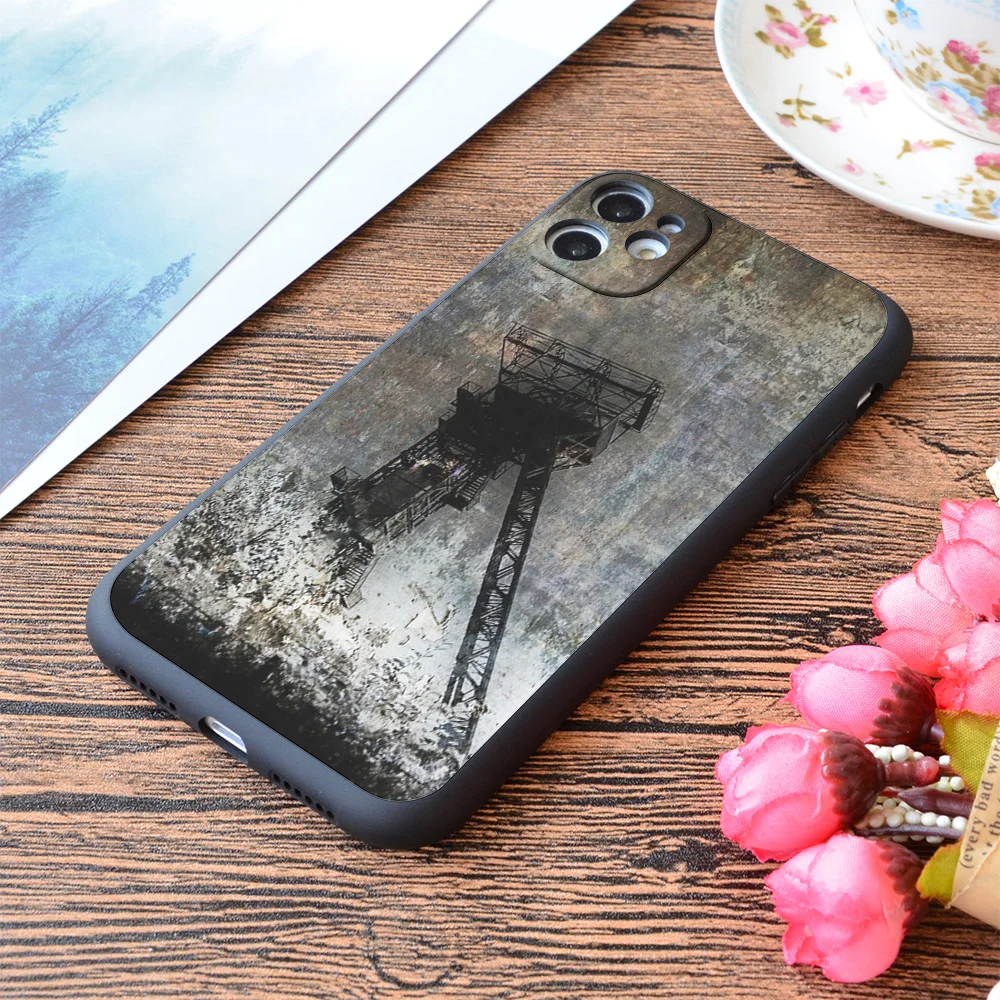

For iPhone In The Middle of The Pot Print Soft Matt Apple iPhone Case