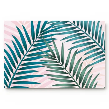 

Tropical Plant Pattern Bath Rugs Non-Slip Doormat Door Mat Bathroom Accessories