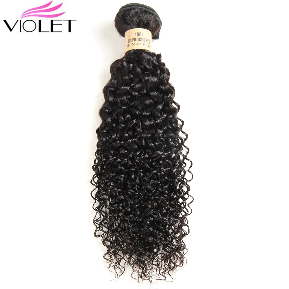 

VIOLET Brazilian Afro Kinky Curly Hair Bundles 100% Non Remy Human Hair weave Bundles Nature Color Hair 8-26 Inches