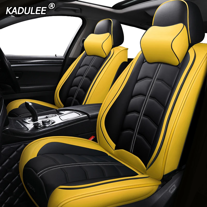 Роскошный кожаный чехол KADULEE для автомобильного сиденья Hyundai elantra IX35 IX25 i10 i20 i30