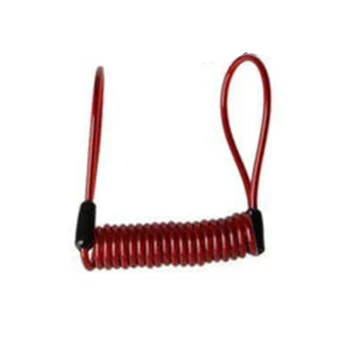 

Motorcycle Bike Scooter Alarm Disc Lock Security Spring Reminder Cable Strong Theft Protection for BIke and Motorcycle