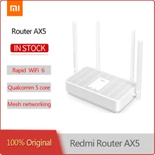 Xiaomi – routeur sans fil Redmi AX5 Qualcomm 6, double fréquence, 2.4/5.0GHz, 5 cœurs, répéteur de réseau sans fil
