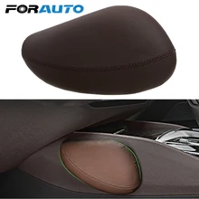 FORAUTO, Универсальная мягкая защитная подушка для ног, кожа, наколенник, пена с эффектом памяти, аксессуары для интерьера