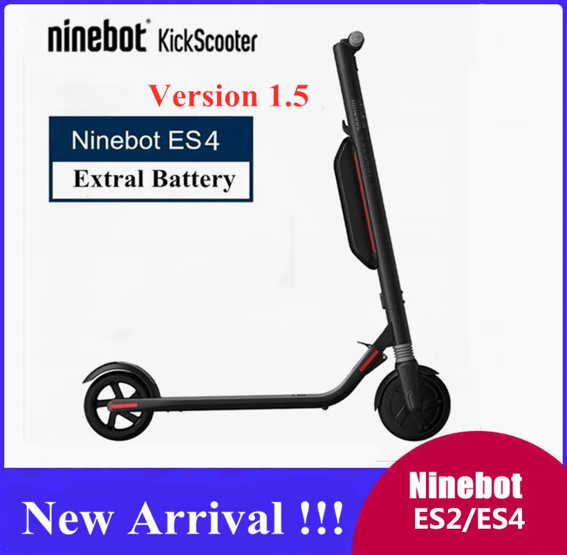 Оригинальный Xiaomi Ninebot KickScooter ES4/ES2 Smart Электрический скутер двухколесный складной