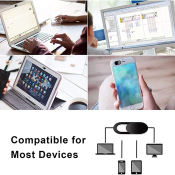 

3/6pcs Webcam Cover Slide Ultra Thin Laptop Camera Cover Slide Blocker for Computer PC Tablet Camera Mobile Phone JHP-Be