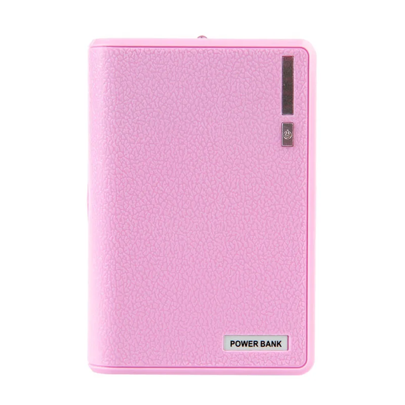 

Dual USB Power Bank 4x 18650 External Backup Battery Charger Box Case For Phone M5TB