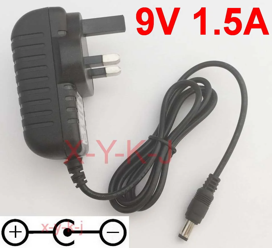 1pcs High Quality Ac/dc 9v 1.5a Switching Power Supply Adapter Reverse ...