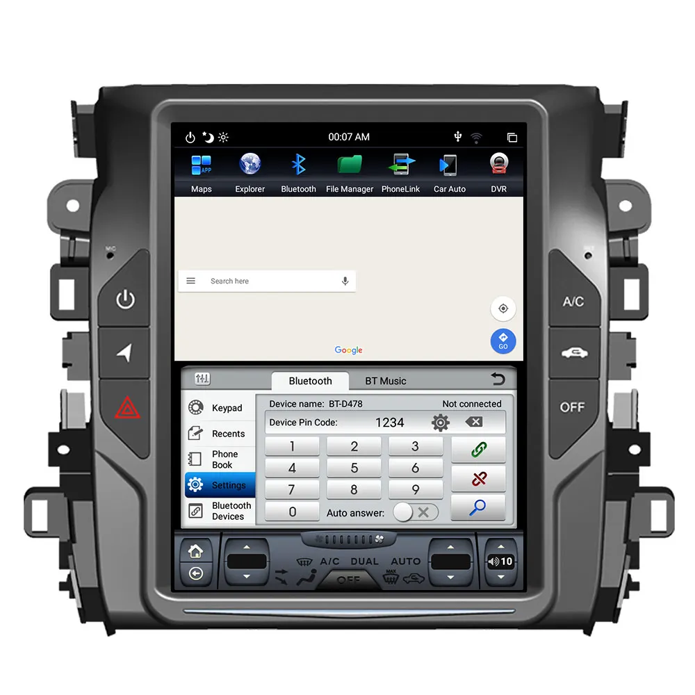4G 64G PX6 Android 9,0 автомобильный Радио Tesla вертикальный экран для Honda Crown road аудио плеер In-dash Carplay gps навигация