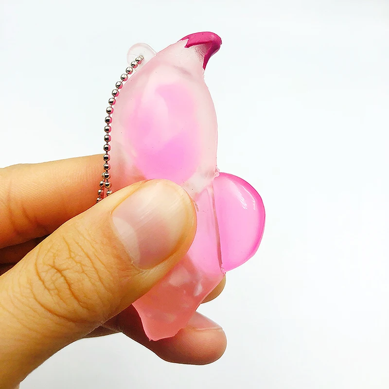 Светится в темноте мягкие игрушки антистрессовые шары цепочка для телефона и