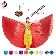 Танец живота Isis Крылья Восточный Египет египетские крылья костюм с палочками принадлежности для танца живота Болливуд взрослых женщин золотые крылья