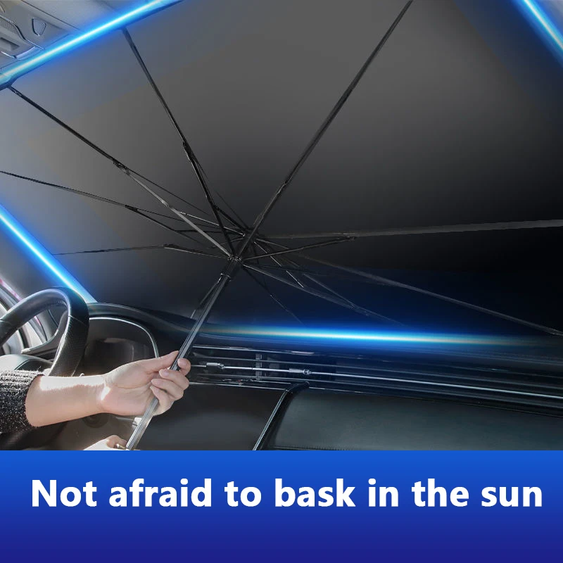 Foldable Car Windshield Sun Shade Umbrella Car Cover Sunshade Heat Insulation Front Window Interior Protection Accessories car sunshade windshield sunshade windshield sun shade