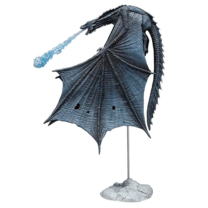 

Game of Thrones Viserion Ice Dragon PVC Action Figure Anime Figure Model Toys for Gift
