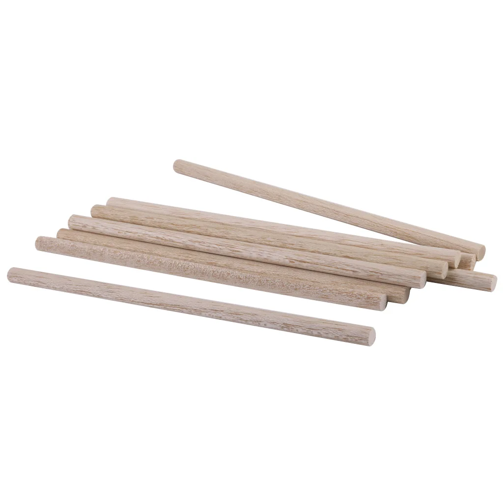 10 Square Wooden Stick Dowel Sweet Tree Kit Making Trunk Pole Hobby Craft 8