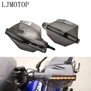 

Universal Motorcycle Hand Guards with LED Turn Signal Light Protectors For Yamaha YZF R1 XJR1300 FJR1300 FZ1 FAZER YZF R3