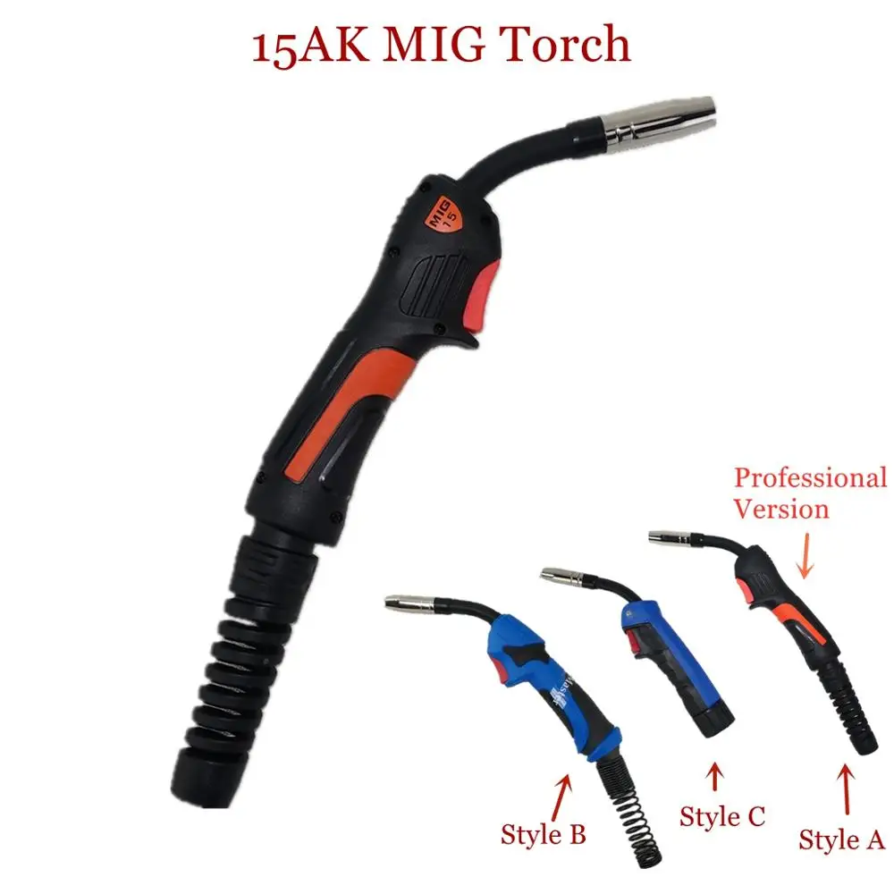 MIG Torch 15AK Torch Body 180A European Style Welding Gun MB15AK Welding Torch