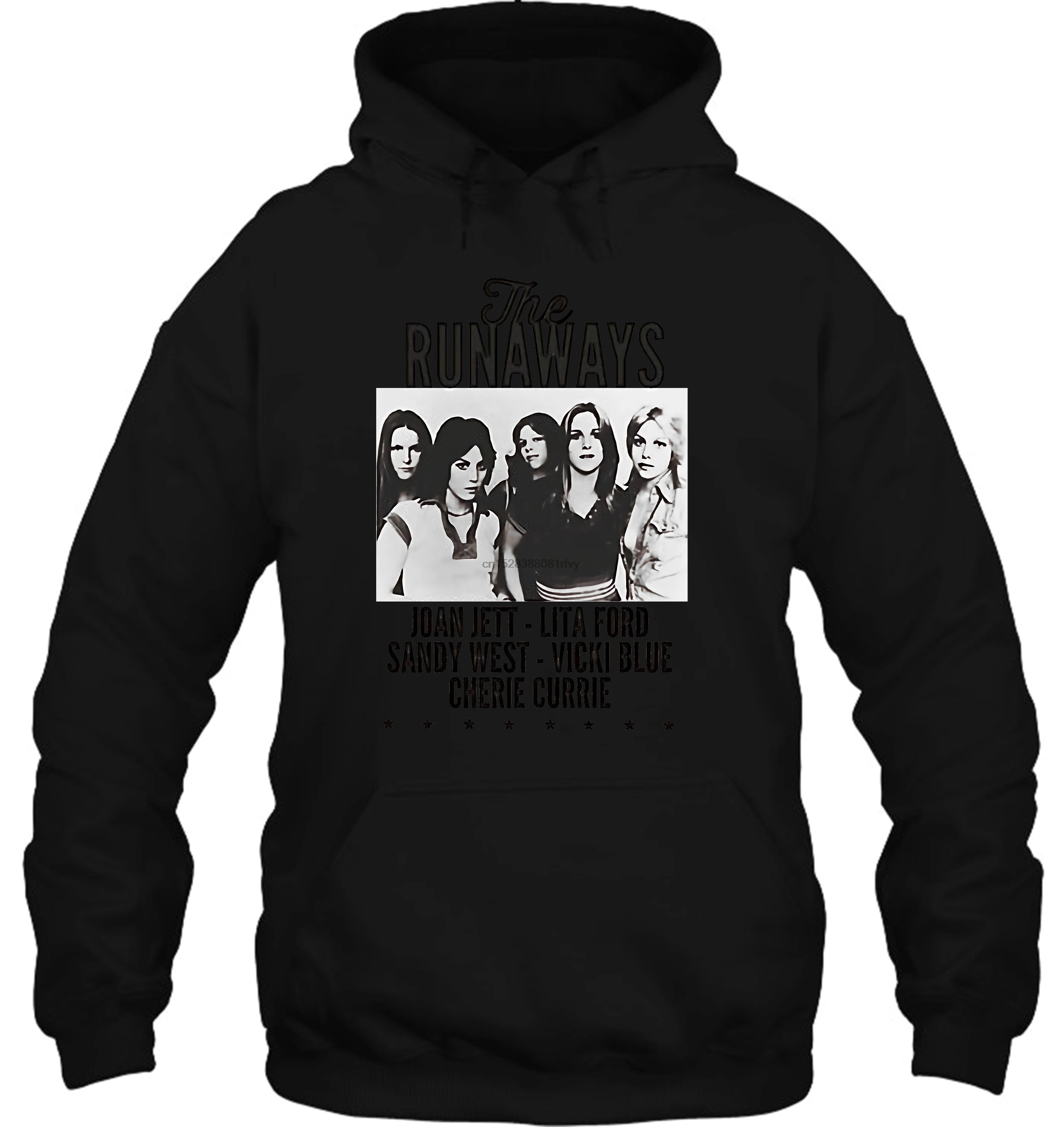 Мужская толстовка с капюшоном THE RUNAWAYS жесткий рок панк отверстие L7 Joan Jett бикини Kill Band Tee женская уличная одежда