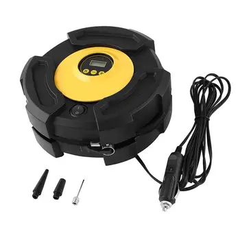 

12V Car Mounted Pneumatic Pump Air Compressor Emergency Tire Pump 3 meters Emergency Tire Car Charge Pump