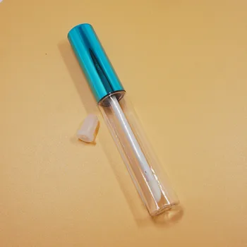 

Wholesale 1/2/5/10PCS 10ml Empty Blue Refillable Lip Gloss Bottle Cosmetic Portable Liquid Lipstick Tube DIY Lipgloss Container