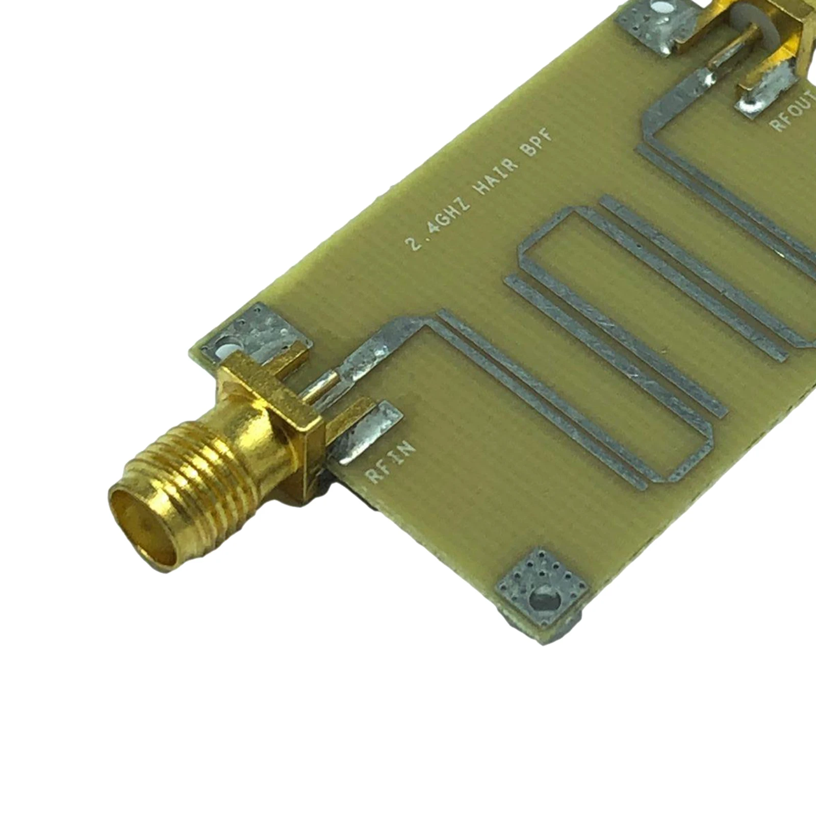 Copper 2.4GHZ Microstrip Bandpass Filter Replace Accessories Parts Practical Filter Copper 2.4GHZ Microstrip Bandpass Filter Replace Accessories Parts Practical Filter