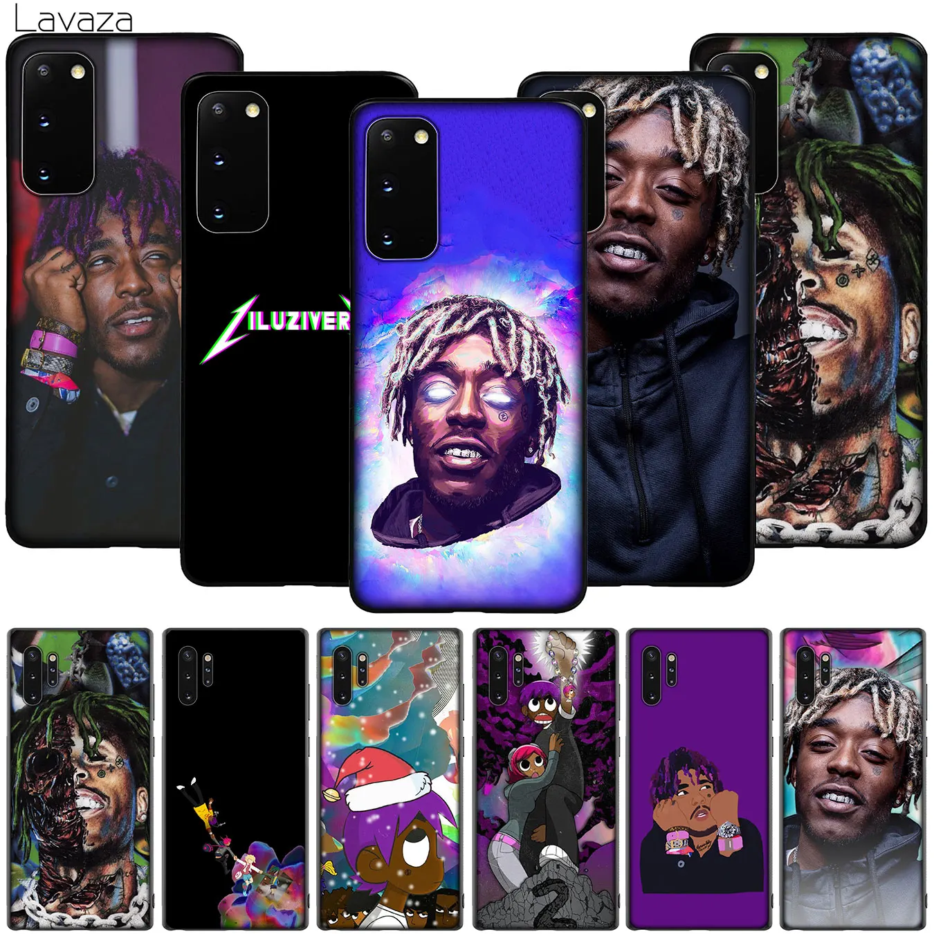 Чехол для samsung Galaxy S10 E S8 + S9 Plus S6 S7 Edge S10E с цветочным принтом Lavaza | Мобильные телефоны