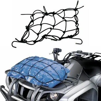 

Mounted Luggage Net Helmet Replacement Accessory Tool Elastic Storage Universal 1pc Car Cargo
