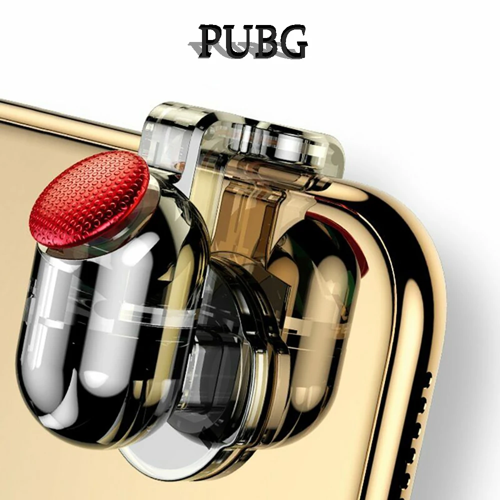 

Gamepad Joystick For PUBG Gaming Trigger Smart Fire Button Aim Trigger Key L1R1 Shooter free fire Controller For Mobile Phone Ga