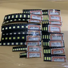1W 150 pcs SMD светодиодный комплект 3 V/6 V 2835/3030/2828/3535/5630/7020/7030/4020 холодный белый для ТВ Подсветка бусины