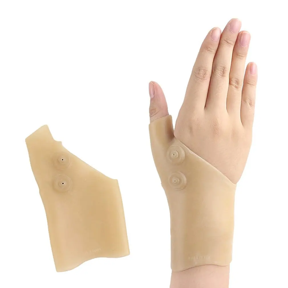 Waterproof Brace Soft Pain Relief Magnetic Thumb Support Elastic Corrector Therapy Hand Wrist Massage Glove