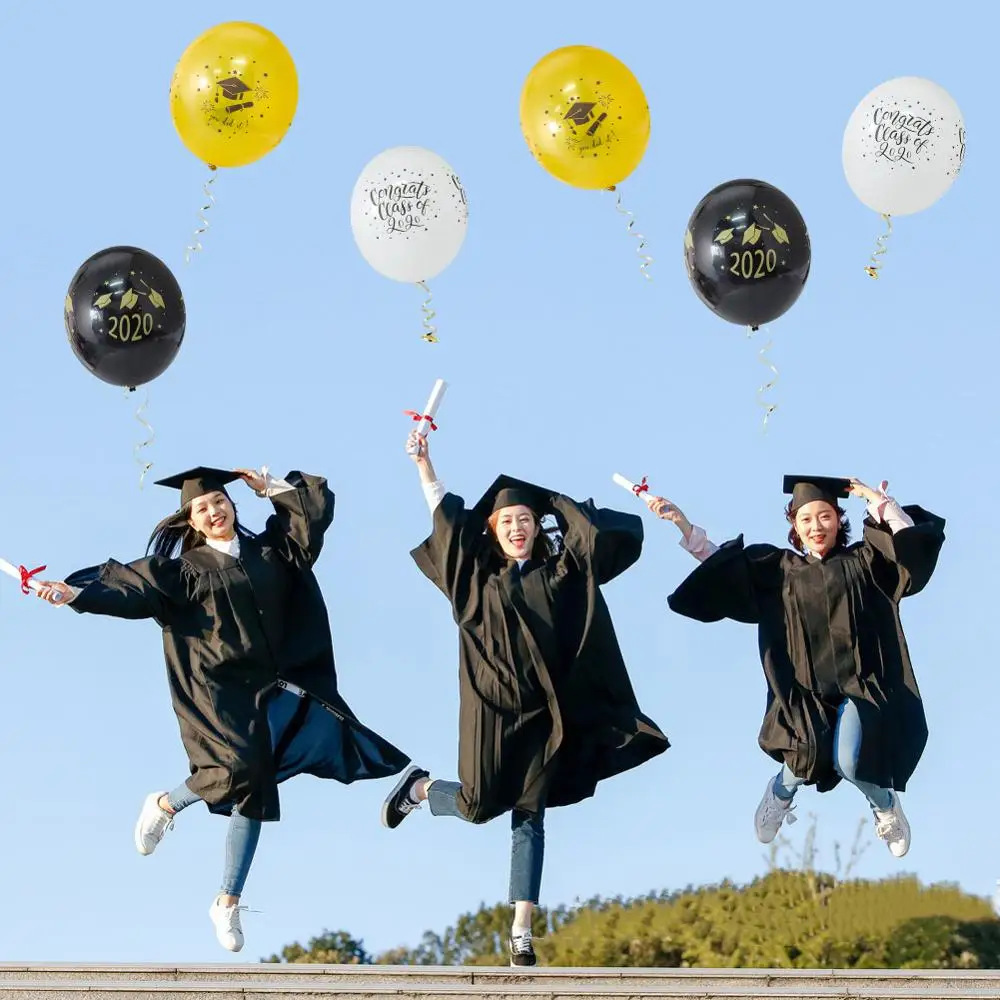 Воздушные шары на выпускной Выпускные вечерние украшения поздравление град баннер Выпускной фон класс фото стенд реквизит