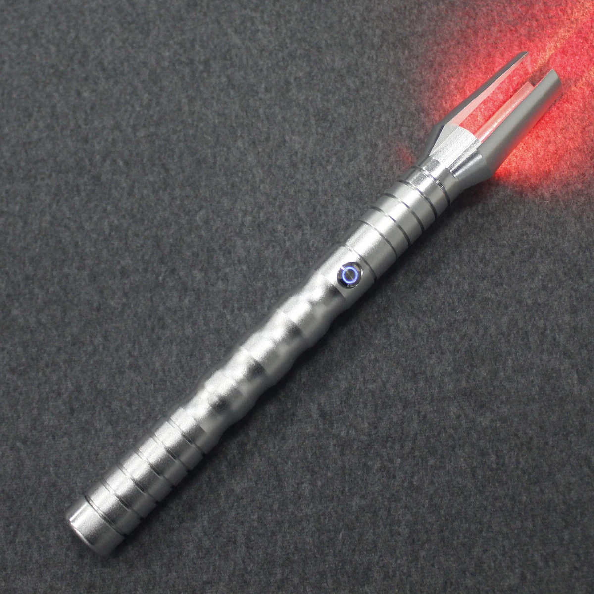 Yddsaber base lit high quality metal hilt complete heavy dueling FOC lightsaber with bright light and loud sound