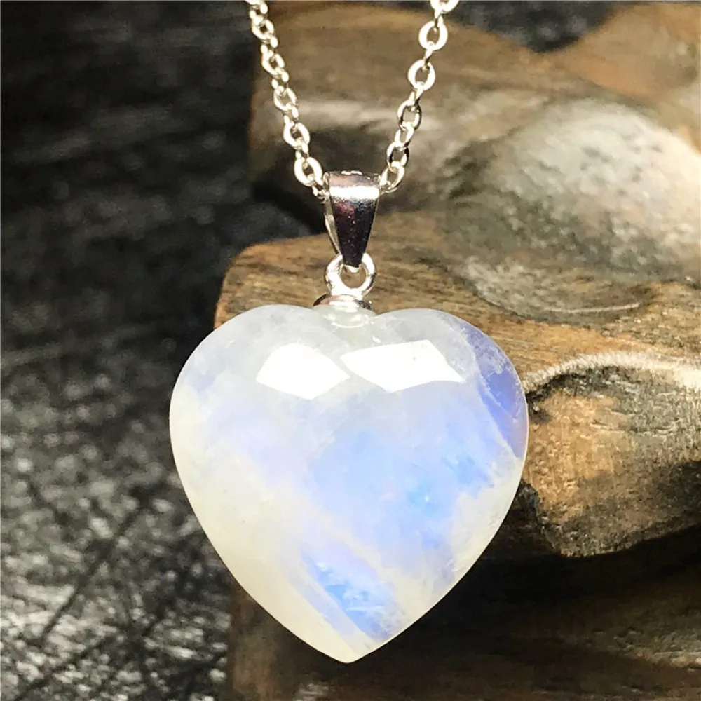 Heart Moonstone Pendant (294)