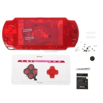 

Housing Shell for PSP2000 PSP 2000 Game Console replacement full housing shell cover case with buttons kit Old Version Console