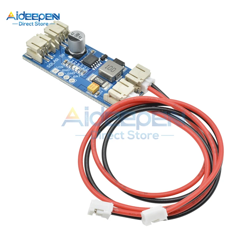 DC 6 в 9 в 12 В CN3791 регулятор MPPT солнечной панели модуль 2 Pin JST Разъемы интерфейс с защитой от перенапряжения