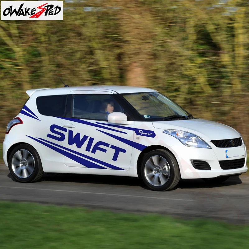 High Quality Cheap Simple Sport Design The WHole Body Car Sticker For  Suzuki Swift Alto BA015
