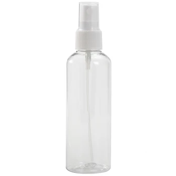 

25PCS Empty Spray Bottle 100Ml Travel Transparent Plastic Perfume Refillable Bottle