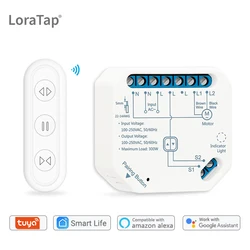 Smart WiFi Remote Control for Blinds, Roller Shutters, and Curtains (Single Channel)